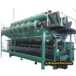 Безузловая основовязальная машина для рыбной сети